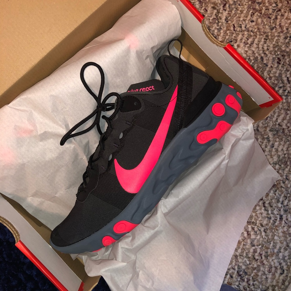 Nike React Element 55 “Crimson Red”